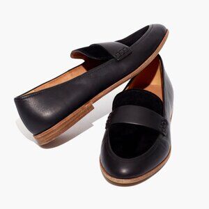 Madewell "The Alex Loafer in Leather" and Suede - Women's 6